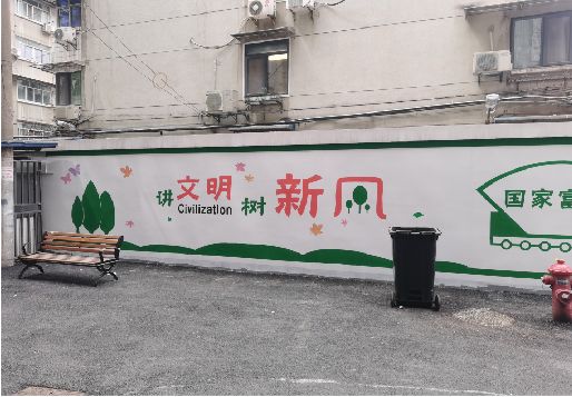 渑池社区墙绘
